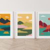 Pencil Landscapes Trio - Featured